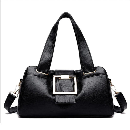 Bolsa Feminina de Ombro, Design Clássico Modelo Raissa